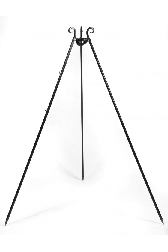 Dreibein 180cm mit Afrikanischer Gusseisenkessel 6L